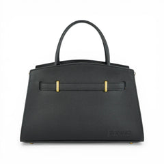 Geanta din piele naturala Black Delle Maxi
