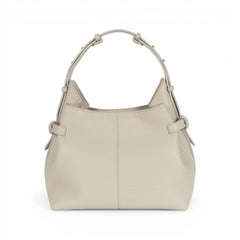 Geanta din piele Bizonata Cream rose Medium Boucle