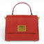 Geanta din piele naturala Red parmellato MINI POLINE editie limitata