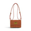 Geanta din piele naturala Terracotta Suede Sophie
