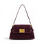Geanta din piele naturala SUEDE Garnet Absolute Bella Maxi -PRECOMANDA