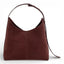 Geanta din piele naturala Cherry suede Thianna