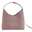 Geanta din piele naturala Roz suede Thianna