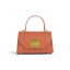 Geanta din piele naturala Terracota Bizonata Mini Grace