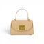 Geanta din piele naturala naturala Latte Mini Grace