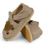 Sandale barefoot din piele naturala Bej Maimutica baiat