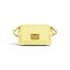 Geanta din piele naturala Saffiano Butter Yellow Mini BELLA
