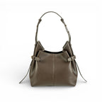 Geanta  din piele  Parmellato Maro Ciocolata  Micro Boucle