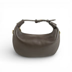 Geanta din piele naturala Chocolate Mini Moon