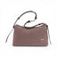 Geanta din piele naturala Royal Pink suede  London