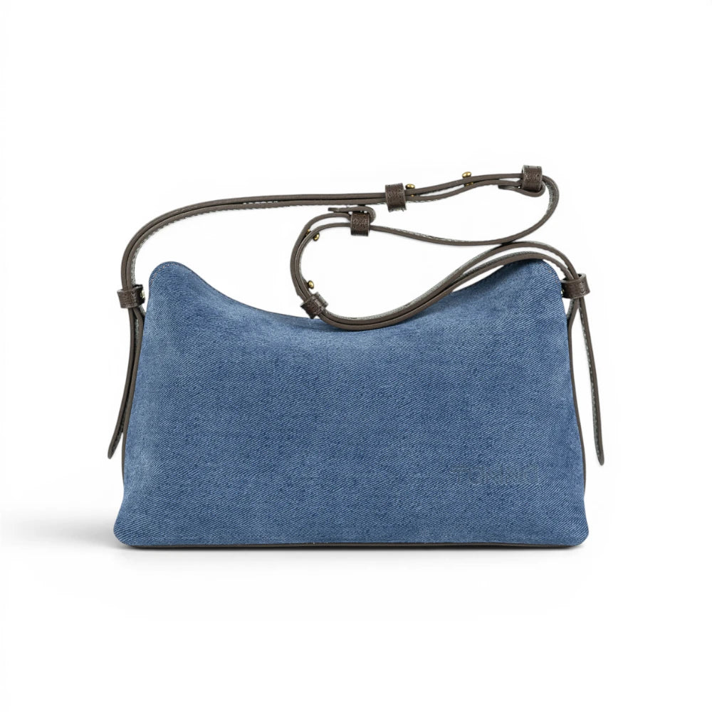 Geanta din piele naturala SUEDE BLUG  suede  London -Editie SPECIALA Imagine principală a produsului