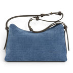 Geanta din piele naturala SUEDE BLUG  suede  London -Editie SPECIALA