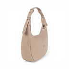 Geanta din piele naturala Nude rose Moon Medium