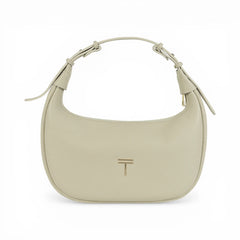 Geanta din piele naturala Crem Moon Medium