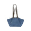 Geanta din piele naturala Suede Blug Santorini ESTELLE Mini