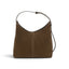 Geanta din piele naturala Chocolate suede Thianna