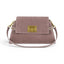 Geanta din piele naturala suede Royal Pink Bella
