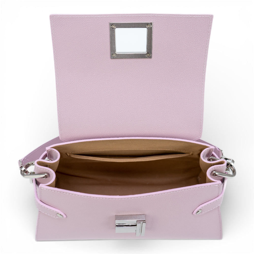 Geanta din piele naturala Roz Bella