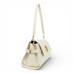 Geanta din piele naturala Crem Bella