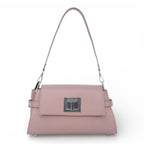 Geanta din piele naturala Roz Nude Bella