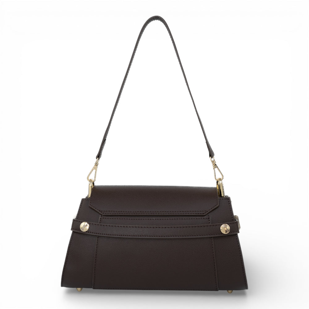 Geanta din piele naturala Chocolate Bella