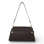 Geanta din piele naturala Chocolate Bella