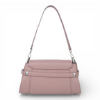 Geanta din piele naturala Roz Nude Bella