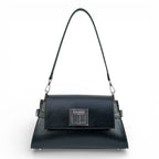 Geanta din piele naturala Negru Bella