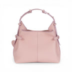 Geanta  din piele Bizonata Strawberry mousse Medium Boucle