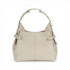 Geanta  din piele Bizonata Cream rose Medium Boucle