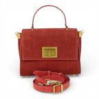 Geanta din piele naturala Blood Suede MINI POLINE