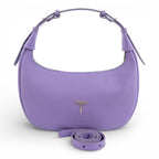 Geanta din piele naturala Mov Moon Medium