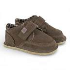 Ghete barefooot din piele naturala Praline Suede