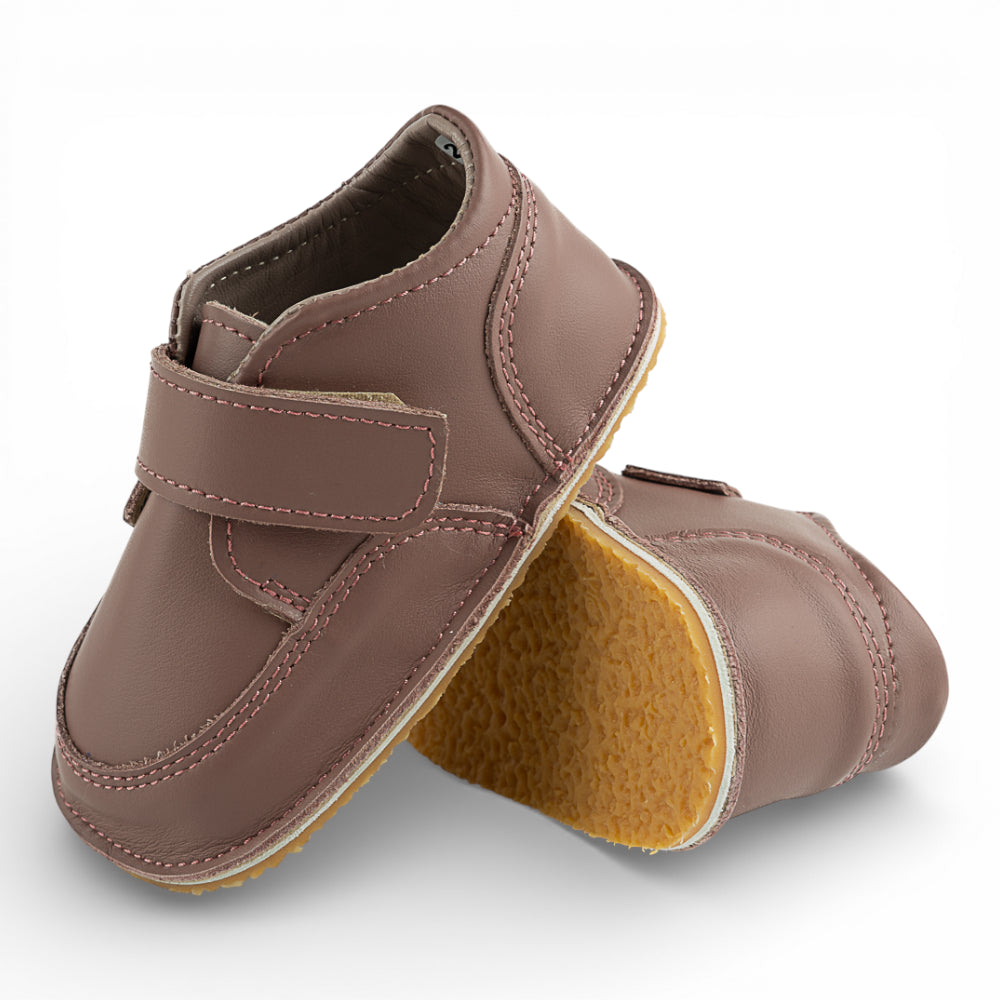 Ghete barefooot din piele naturala Plamaniu