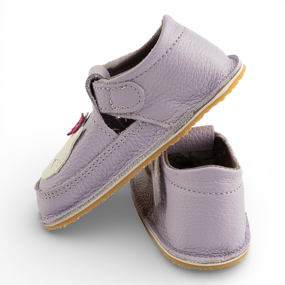 Pantofi barefoot din piele naturala Lila Pisicuta