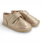 Ghete barefooot din piele naturala Auriu