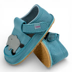Sandale barefoot din piele naturala Aqua Elefantel