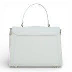 Geanta  din piele naturala Alb MINI POLINE