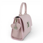 Geanta din piele naturala Roz MINI POLINE