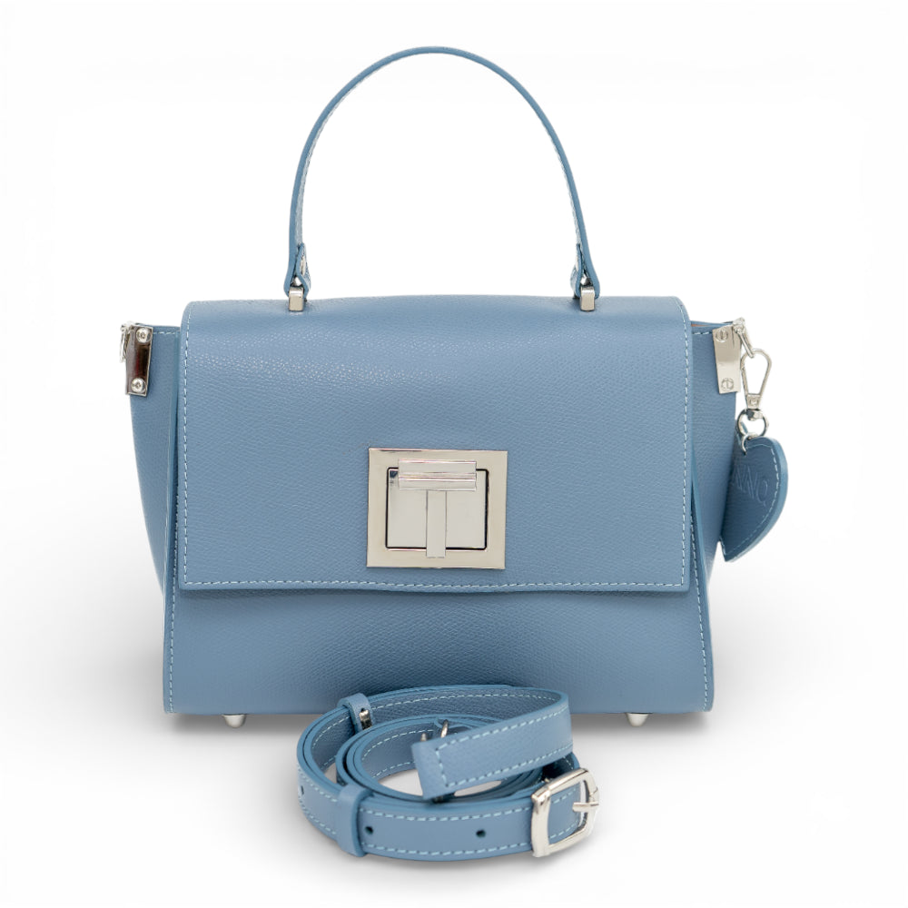 Geanta din piele naturala  Jeans MINI POLINE