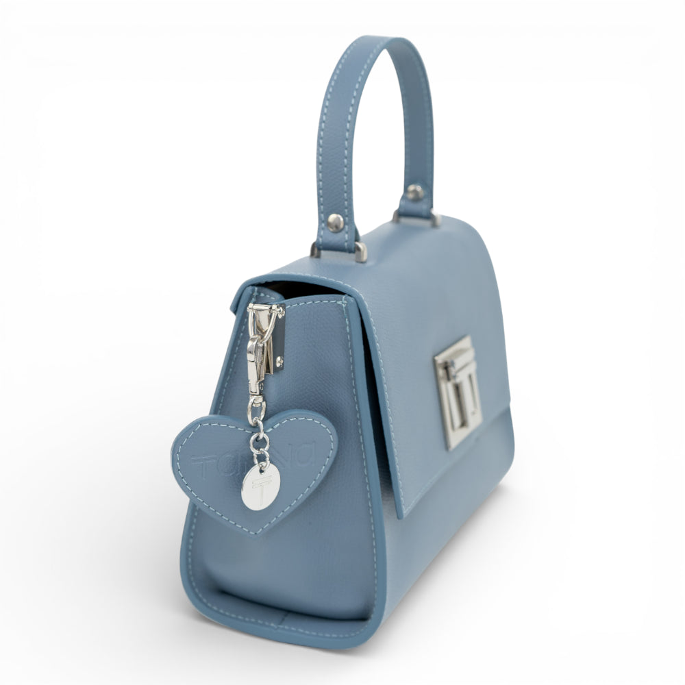 Geanta din piele naturala  Jeans MINI POLINE