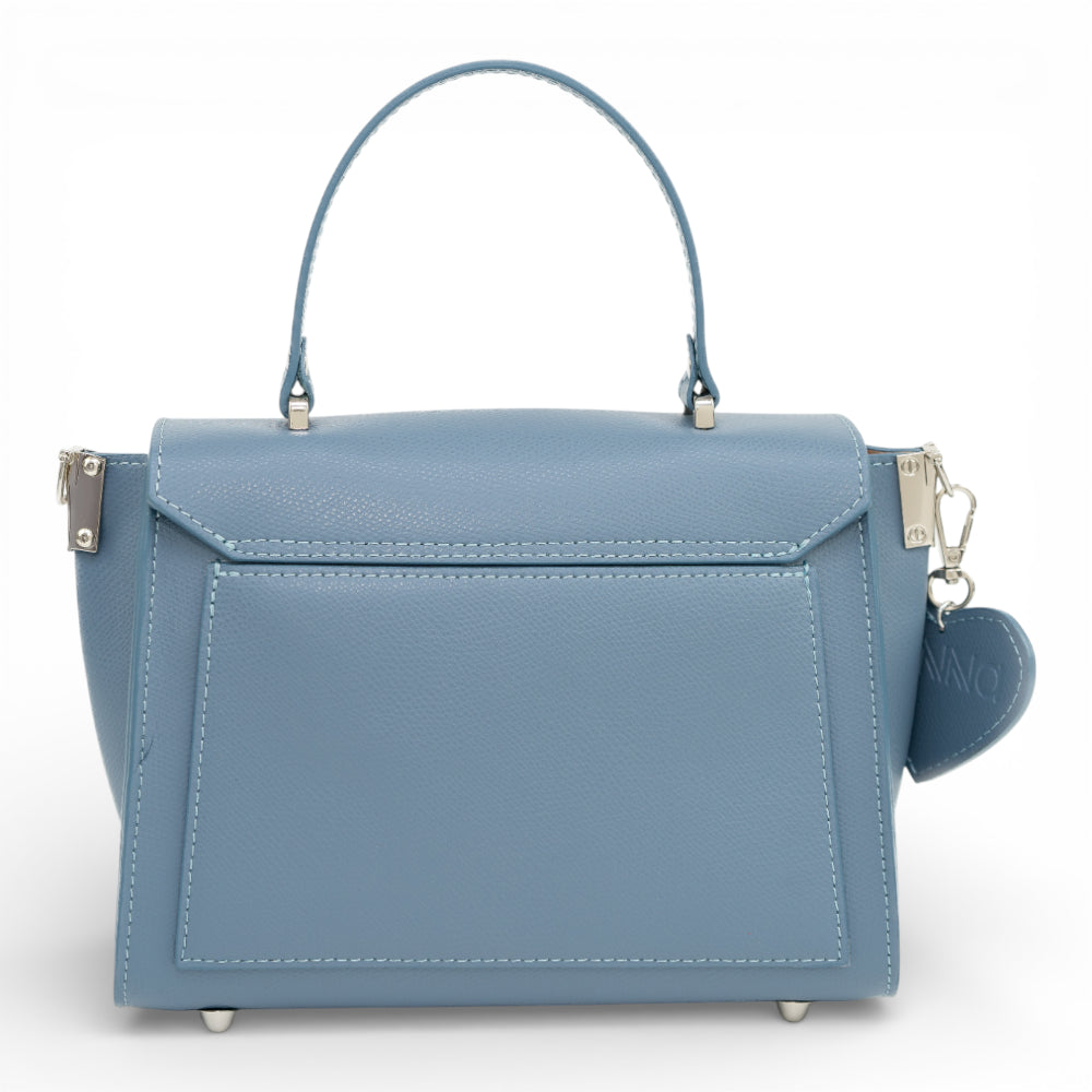 Geanta din piele naturala Jeans MICRO POLINE