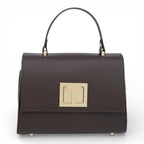 Geanta din piele naturala Ciocolata MINI POLINE