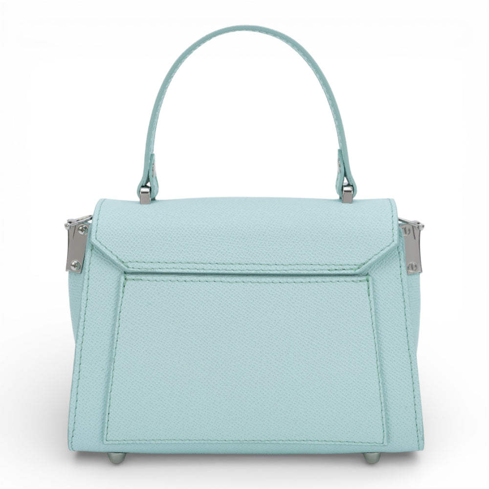 Geanta din piele naturala Menta MICRO POLINE