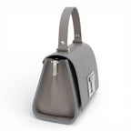 Geanta din piele naturala Grej MICRO POLINE