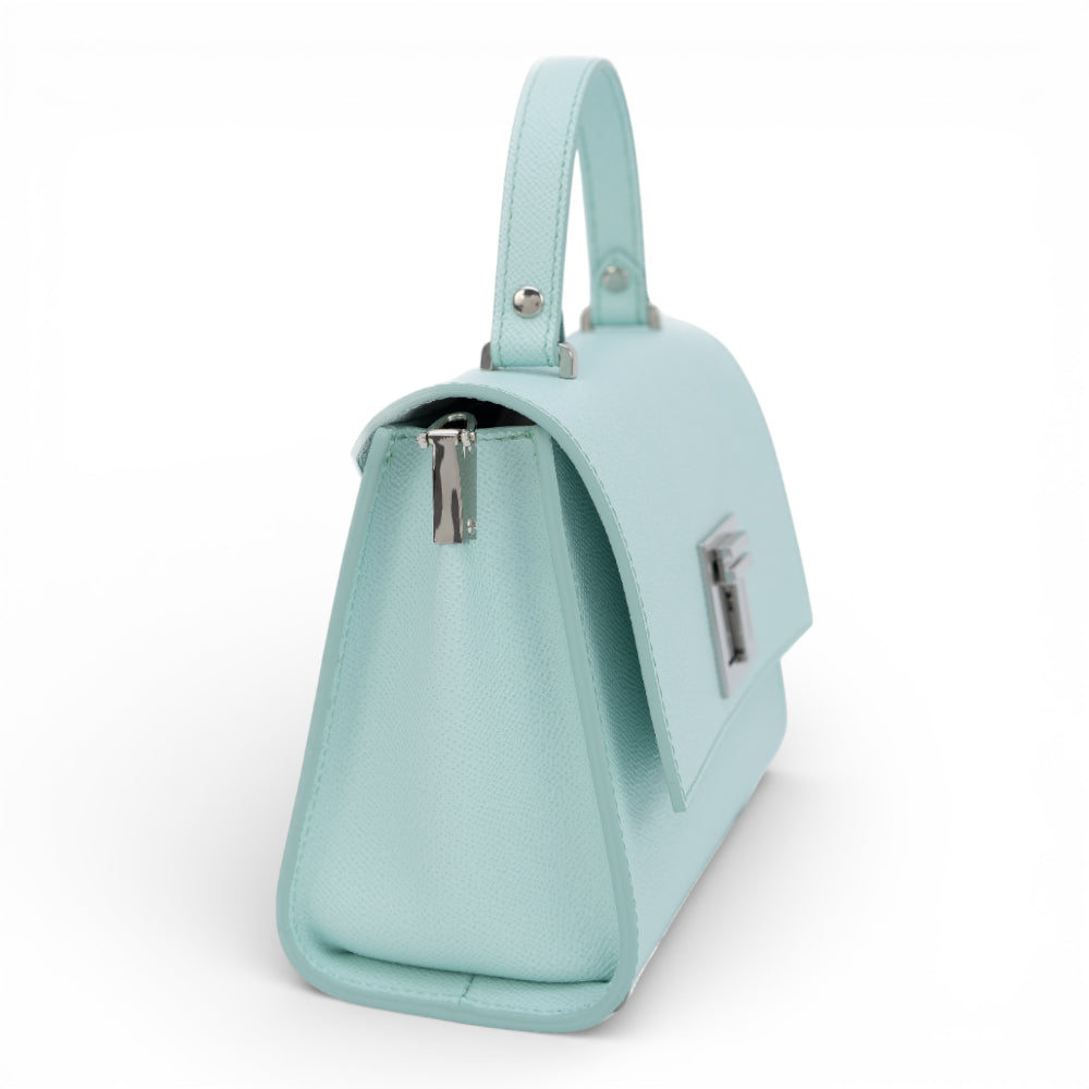 Geanta din piele naturala Menta MICRO POLINE