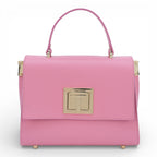 Geanta din piele naturala Candy Pink MINI POLINE