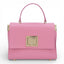 Geanta din piele naturala Candy Pink MINI POLINE