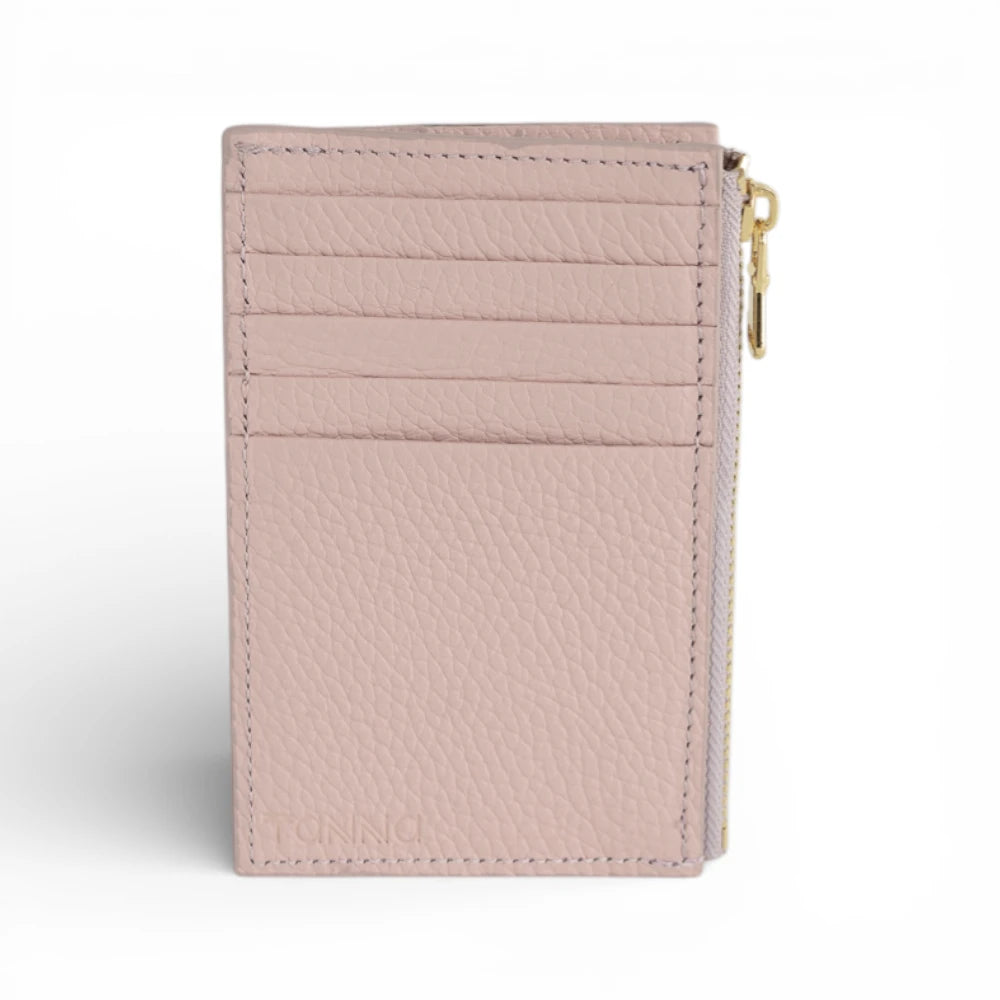 Portcard din piele naturala Roz Tanna
