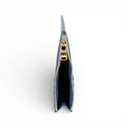 Portcard din piele naturala Blue Jeans Tanna